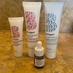 New! Bundle of Briogeo Hair Mask Products and Tea Tree Scalp Treatment